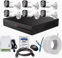 CP PLUS CCTV Security System Kit Complete Set